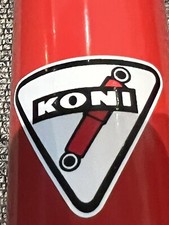 4x KONI SHOCKS Vintage Porsche Ferrari, 67 Shelby Mustang STICKER Decal   B32 picture