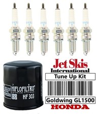 Tune Up Kit Honda GoldWing GL1500 Spark Plugs Oil Filter 1988-2000 All GL 1500 picture
