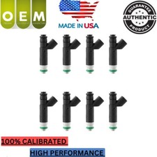 NEW OEM 8X SIEMENS Fuel Injectors Fits 1999-2000 Dodge Durango Jeep 4.7L V8 picture