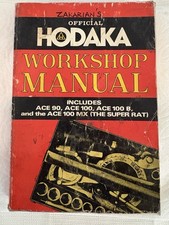 Hodaka Workshop Manual Ace 90, Ace 100, B, MX picture