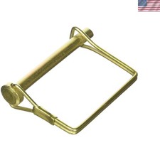 Durable Yellow Zinc Plated Locking Pin - Corrosion Resistant Fastener for Truck picture