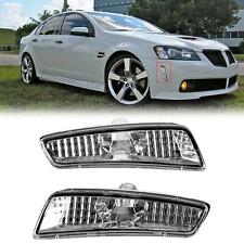 For 08-09 Pontiac G8 GT GXP Clear Front Bumper Side Markers Light Housings LH RH picture