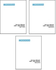 1999-2004 Honda Odyssey Factory Shop Service Manual picture