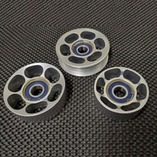 SHR Tru-Billet Silver Anodize 3Pc Pulley Kit for 1999-2004 Mustang GT picture
