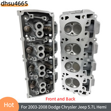 Fit For 2003-2008 Dodge Chrysler Jeep 5.7L Hemi 1Pair Cylinder Head Assembly SET picture