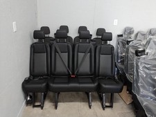 2015-2027 NEW FORD TRANSIT BLACK VINYL ROW 5 2015-2026 3 PIECE SET picture