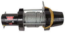WARN VRX 45 Powersports Winch w/ Steel Cable Wire Rope 1/4