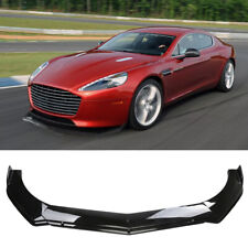 For Aston Martin rapide Car Front Bumper Chin Lip Spoiler Splitters Black picture
