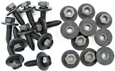 Toyota 8mm Body Bolts & Nuts- M8-1.25 x 30mm Long- 13mm Hex- 20pcs (10ea)- #401 picture