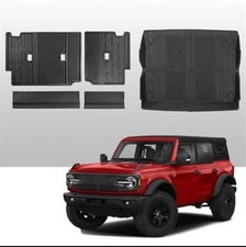 Mabett Seat Back Cover and Cargo Liner for Ford Bronco 4 Door Accessories picture