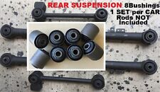 8pcSet Bushings fit 1987- 90 91 92 93 94 95 Nissan Pathfinder Rear Trailing ARMS picture