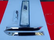 NOS VINTAGE 1983 - 1994 CHEVY S10 BLAZER JIMMY S15 PAIR STAINLESS VENT SHADES picture