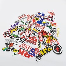 100PCS Vinyl JDM Stickers Pack Helmet Car Motorcycle Racing Motocross Decals Lot picture
