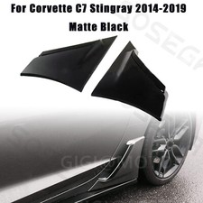 For Corvette C7 Stingray 2014-2019 Matte Fender Brake Scoop Brake Non-Functional picture