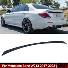 Fit Mercedes Benz W213 E53 AMG 2017-2023 E63S Style Rear Trunk Spoiler Wing Lip picture