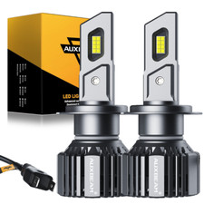 AUXBEAM H7 LED Bulbs Headlight High Low Beam Conversion Kits 90W 20000LM 6500K picture