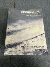 2011 BRP Evinrude E-TEC 115 130 150 175 200 HP 60° V4 V6 Service Manual 5008332 picture