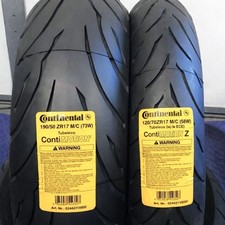 YAMAHA YZF-R1 CONTINENTAL CONTI MOTION TWO TIRE SET 120/70-17 190/50-17 picture