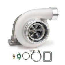 GT3582 Cast Wheel TurboCharger Journal Bearing 0.82A/R T4 Undivided+Flange&Clamp picture