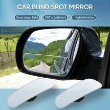 2Pcs 360° Wide Angle Convex Rear Side View Blind Spot Mirror Universal Car Auto picture