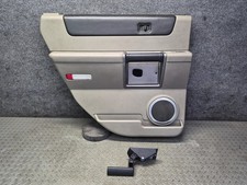 2003-2004 HUMMER H2 REAR LEFT SIDE DOOR INTERIOR TRIM COVER PANEL W/ HANDLE picture