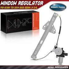 Rear Right Side Power Window Regulator & Motor for Acura TSX 2004 2005 6-Pins picture