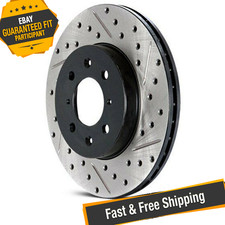 StopTech Sport Drilled & Slotted 1-Piece Front Brake Rotor for 11-18 Lexus IS350 picture