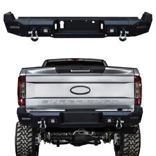 Vijay For 2017-2023 F250 F350 Rear Bumper with 2xD-rings and 4xLED Lights picture