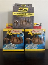 ACCEL High Performance Cap & Rotor Kit, Tan, Unused, Total Quantity of Three picture