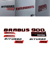 W463A Brabus Style Rocket 900 Biturbo Badge Metallic Set  Mercedes W464 G Class picture