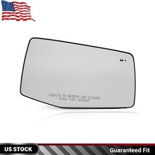 Right Mirror Glass w/ Heated & Blind Spot For 2019-2024 Chevrolet Silverado 1500 picture