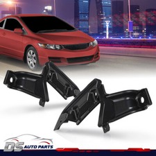 Fit For 09-11 Honda Civic Coupe Front Grille Mounting Bracket Support LH RH Kit  picture