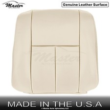 1995-1999 Fits Nissan Maxima GLE Leather Driver Top Replacement Seat Cover Beige picture