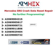Mercedes Benz A2239000732 SRS Module Reset Repair Service Crash Data Clear picture
