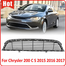 For Chrysler 200 2015-2017 Front Bumper Lower Grille Gloss Black 68202988AC picture