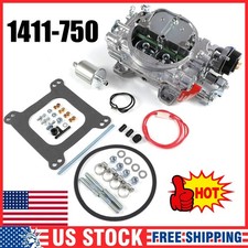 4 Barrel 1411 Carburetor For Edelbrock Performer 750 CFM Electric Choke NEW picture