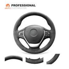 DIY Alcantara Steering Wheel Cover Wrap Leather for BMW F30 F34 F22 F23 F32 A93 picture