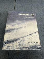 2011 BRP Evinrude E-TEC Outboard 15 25 30 HP Service Repair Manual 5008326 picture