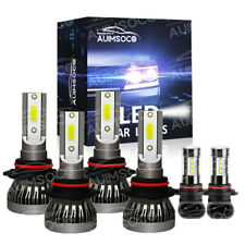For Lexus GS430 2001-2004 White Combo Led Headlights Hi/Low Beam Fog Light Bulbs picture