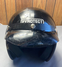 Vintage 1970's 1980's Pyrotect Motorcycle Helmet picture