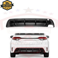 New Rear Lower Bumper Cover Valance Panel For 2023-2025 Toyota Corolla Sedan picture
