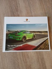 EXTREMELY RARE Porsche: The new 911 GT3 RS 2018 Collectible brochure NO RESERVE picture