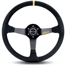 Sparco Steering Wheel 368 Suede Black - 015R368MSN picture