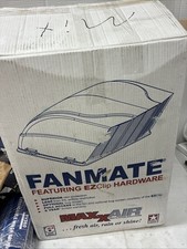 MAXXAIR FanMate 00955002 Fan/Vent Cover with EZ Clip, Constant Airflow, Black picture