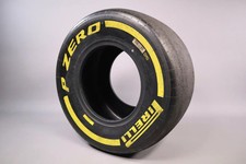 PIRELLI PZero Formula 1 tire, rear axle, yellow, 325/660-13, decorative item, us picture