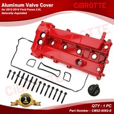 Upgraded Aluminum Valve Cover w/ Gasket Kit for 2012-2014 Ford Focus 2.0L NA👍 picture