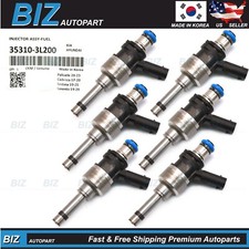 OEM 6PCS Fuel Injectors for 20-25 Palisade Sedona Sorento Telluride 35310-3L200 picture