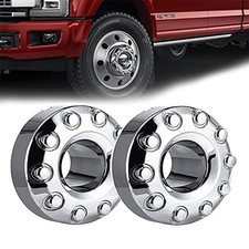 2Pcs Wheel Center Hub Caps Dually 10 Lug For 2005-2017 Ford F450 F550 Super Duty picture