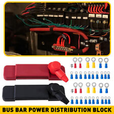 2Pc 12 Way Bus Bar Terminal Block 12V DC 180A Power Distribution Car Boat Marine picture