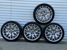 07-2012 BMW E92 E90E93 328i 335is Wheel Rim Tire Set Style 197 Silver BBS OEM picture